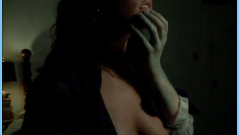Meredith Barnett Nude as Eva Tinski. Breasts, green hand, left breast. 650774
