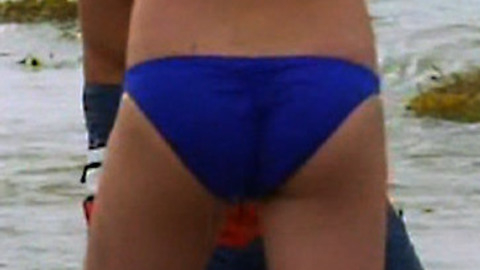 Emily VanCamp in Revenge (2011-2014) Bikini Back Exposed Beach 702113