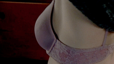 Ayelet Zurer in Hide Away (2012) Underwear On Couch Pink Underwear 714561