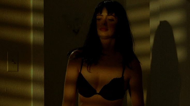 Sexiest Scenes of Jane Margolis from Breaking Bad. Underwear, SFW, black bra. 670169