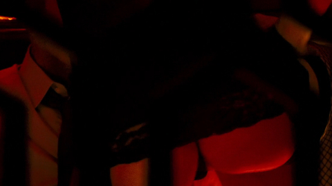 Gemma Arterton in Byzantium (2012) Thong Butt Cheeks Dancing 728048