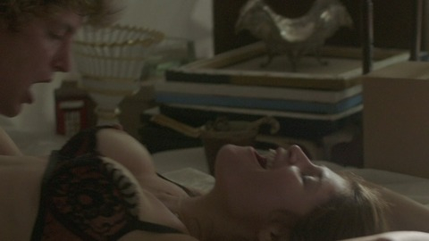 Gemma Arterton in Gemma Bovery (2014) Breasts Sexy Breasts Couple In Bed 773068