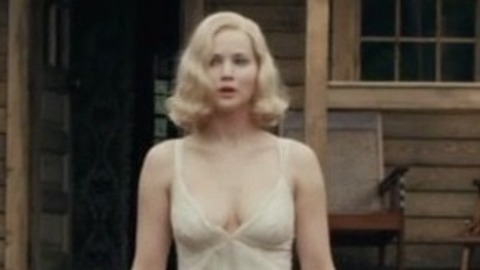 Hottest Jennifer Lawrence Scene in Serena. Sexy, SFW, barefoot. 758504