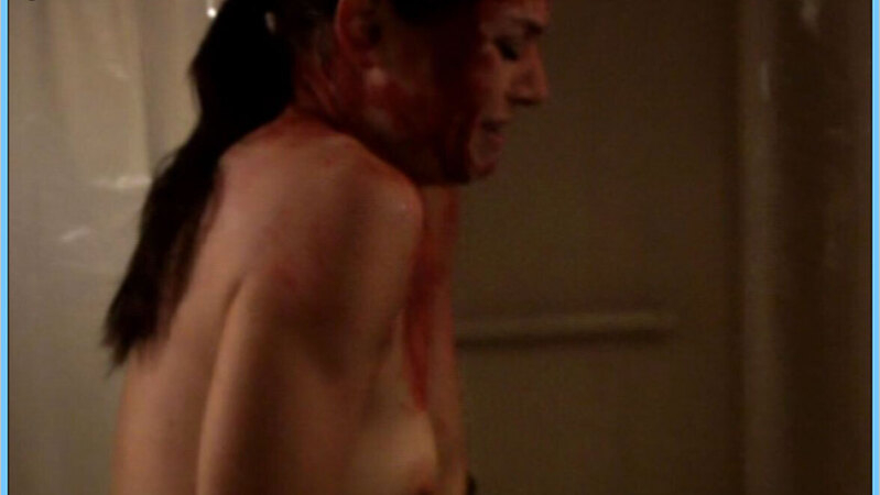 Traci Leonard from Black Ops Naked. Breasts, blood, nude. 587903