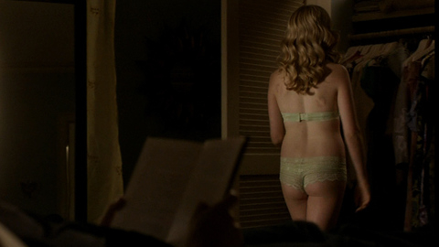 Candice King in The Vampire Diaries (2009-2016) Underwear Blonde Butt Peeking Out 675771