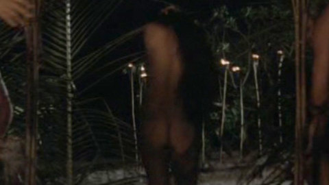 Ariirau Tekurarere in Hurricane (1979) Butt Black Hair Butt 540619