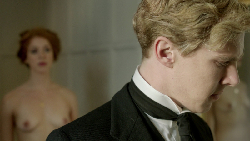 Rebecca Hall Nude as Sylvia Tietjens. Breasts, nude, out of focus. 806426