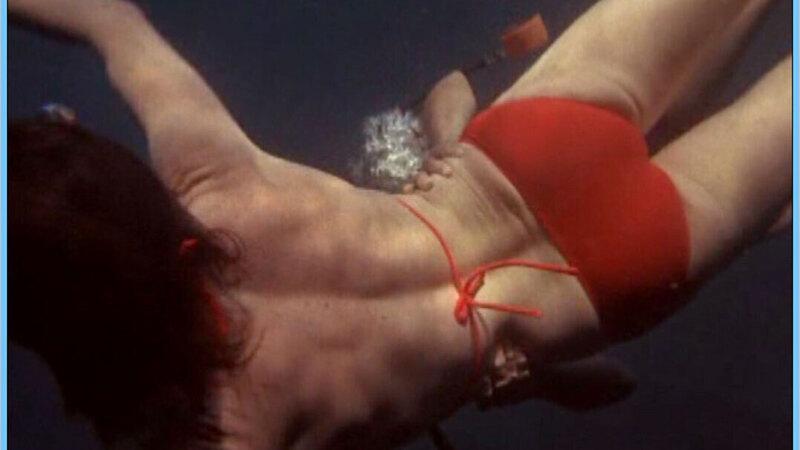 Hottest Nancy Stephens Scene in Charlie's Angels. Bikini, SFW, red bikini. 654428