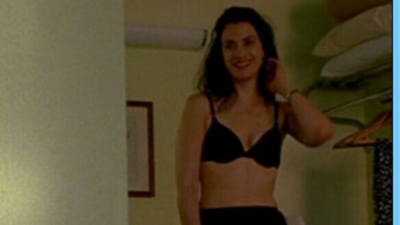 Sexiest Patricia Buckley Scene in Kabluey. Underwear, black bra. 651187
