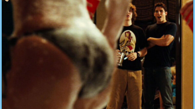 Sexiest Deon Stein Scene in Never Back Down. Bikini, SFW, black bikini. 611875