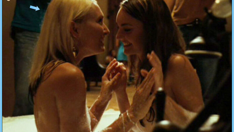 Deon Stein Nude as Hot Tub Chick #2. Breasts, blonde, in bath. 611876