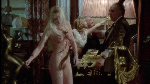 Solange Blondeau in La Grande Bouffe (1973) Breasts Bush Bleached Hair Blonde 770354