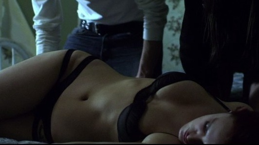 Sexiest Rumer Willis Scene in The Ganzfeld Haunting. Sexy, Underwear, SFW, black bra. 736003