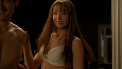 Anna Torv in Fringe (2008-2011) Underwear Brunette Living Room 684556