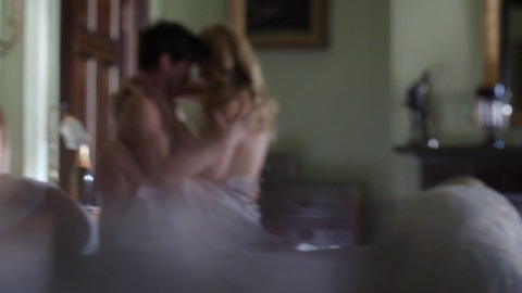 Hottest Gwendoline Churchill Scenes. Sexy, couple in bed, out of focus. 762819