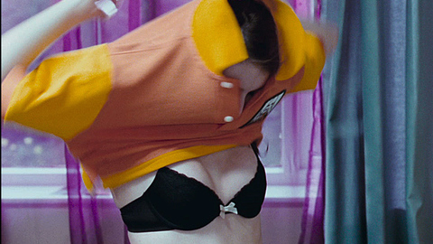 Sexiest Emma Roberts Scene in 4.3.2.1. Underwear, SFW, black underwear. 706075