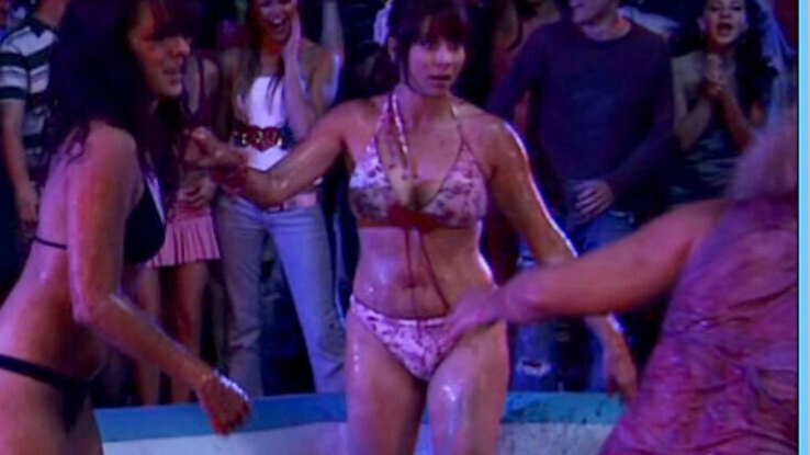 Hottest Tina Mahler Scene in Legacy. Bikini, SFW, jello wrestling. 651854