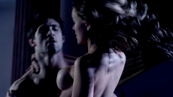 Darla Mckendrick from Femme Fatales Naked. Breasts, brunette, couple. 722777