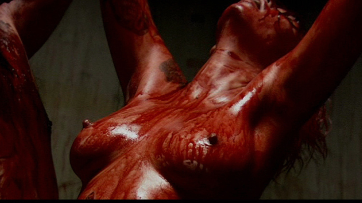 Nudes of Tat Girl from Feast 3: The Happy Finish. Breasts, blood, covered in blood. 667668