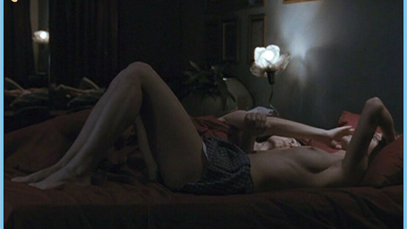 Antonia Liskova Nude in Shelter Me. Breasts, black hair, in bed. 651946