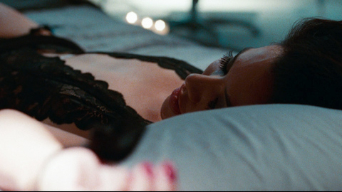 Sexiest Stephanie Jacobsen Scene in Alex Cross. Sexy, black lingerie, brunette. 721303