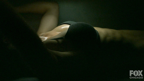 Janet Montgomery in Human Target (2010-2011) Underwear Air Duct Cleavage 691126