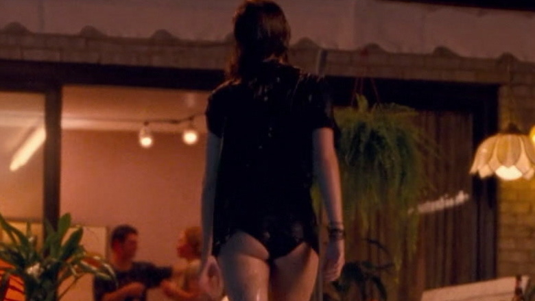 Hottest Kristen Stewart Scene in Adventureland. Underwear, SFW, black underwear. 674576