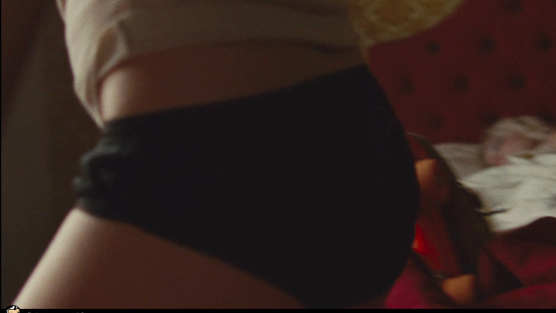 Sexiest Scenes of Joan Jett from The Runaways. Underwear, black panties, butt close-up. 686729