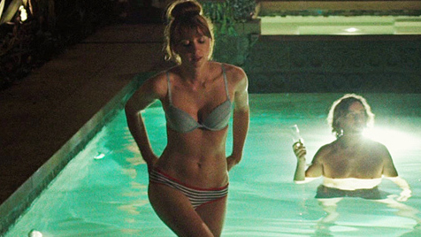 Hottest Zoe Kazan Scene in Ruby Sparks. Underwear, SFW, blue bra. 717632