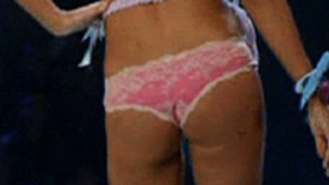 Sexiest Scenes of Herself from The Victoria's Secret Fashion Show 2012. Underwear, Black, SFW. 718679
