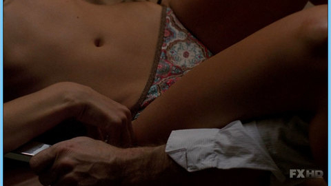 Sexiest Allison McAtee Scene in Nip/Tuck. Underwear, SFW, couple in bed. 654613