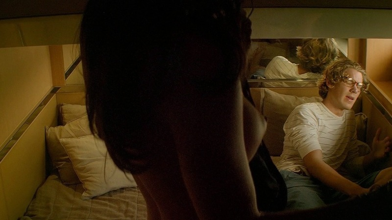 Penny from Cabin Fever: Patient Zero Naked. Breasts, boat, brunette. 750953