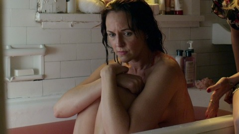 Michelle Langstone in The Almighty Johnsons (2011-2013) Sexy Bathroom Black Hair 773991