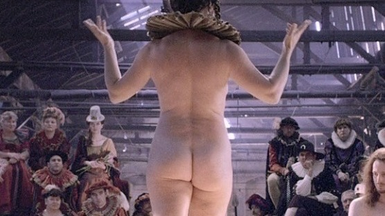 Nudes of Susannah from Goltzius and the Pelican Company. Butt, audience, headdress. 756036