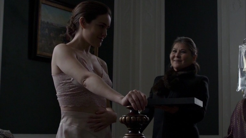 The Blacklist's Sexiest Scenes with Megan Boone. Underwear, SFW, bedroom. 759348