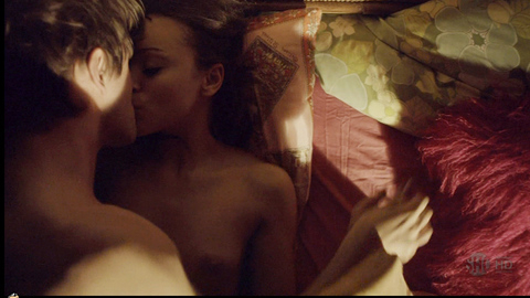 Ashley Madekwe in Secret Diary of a Call Girl (2007-2010) Breasts Breasts Couple 680905