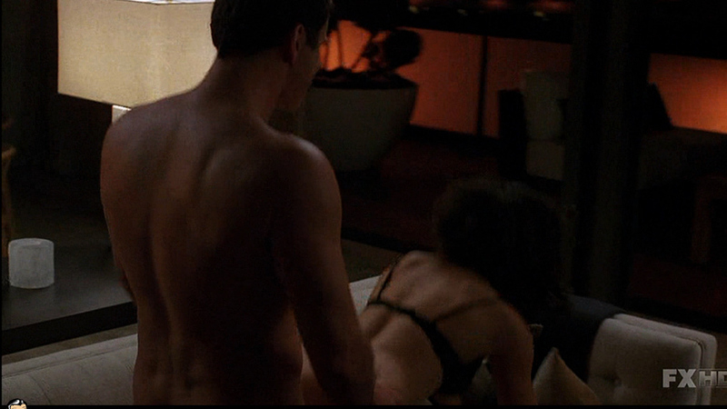 AnnaMaria Demara Naked in Nip/Tuck. Butt, black bra, doggy style. 666469