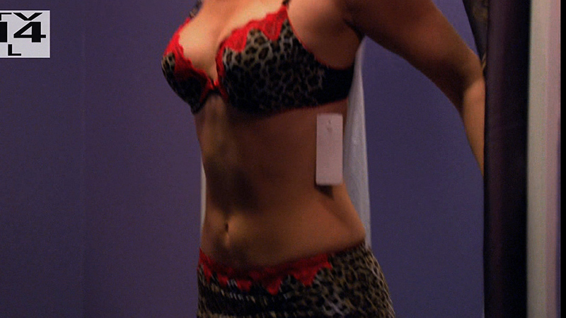 Sexiest Bellamy Young Scene in Trust Me. Underwear, SFW, black and red underwear. 666715