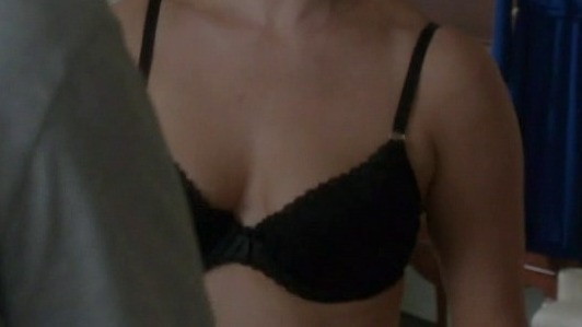Scandal's Sexiest Scenes with Bellamy Young. Sexy, Underwear, black bra, brunette. 737682