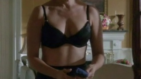 Sexiest Mellie Grant Scenes. Sexy, Underwear, black bra, brunette. 737686