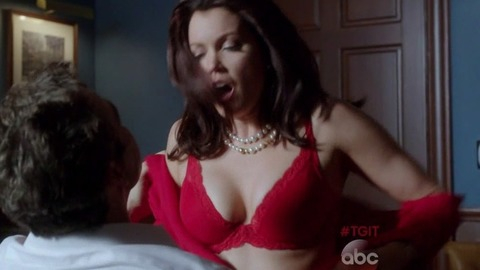 Sexiest Mellie Grant Scenes. Underwear, brunette, pearls. 751564
