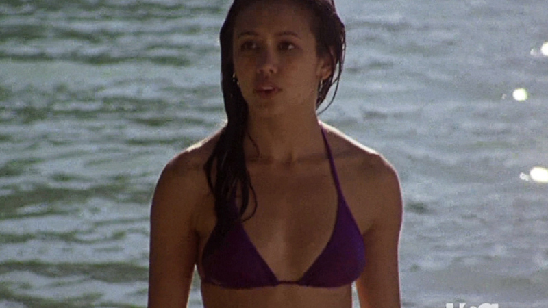 Psych's Sexiest Scenes with Luisa D'Oliveira. Bikini, SFW, purple bikini. 667020
