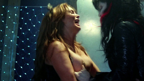 Bobbi Sue Luther in Night of the Demons (2009) Breasts Big Breasts Black Leather Jacket 715307