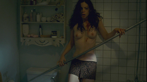 Riki Lindhome in The Last House on the Left (2009) Breasts Black Hair Bloody 678773