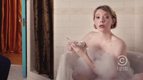 Riki Lindhome in Another Period (2015-2018) Sexy Bathtub Blonde 769634