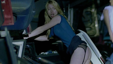 Nudes of Jennifer from Bad Biology. Butt, CMNF, blonde. 1004340