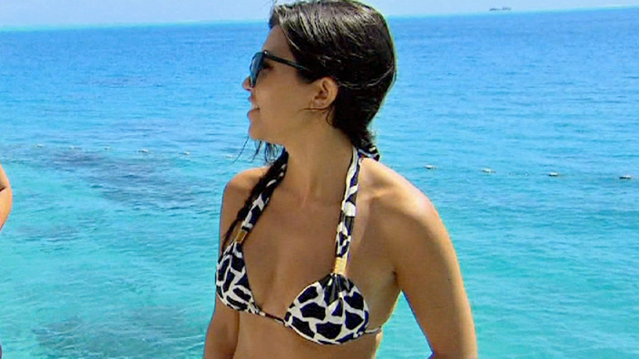 Sexiest Self Scenes. Bikini, SFW, black and white bikini. 700168