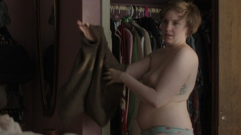 Lena Dunham in Girls (2012-2017) Breasts Bedroom Breasts 756223