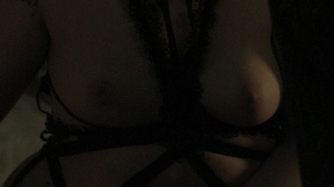 Lena Dunham in Girls (2012-2017) Breasts Black Lingerie Breasts 756265