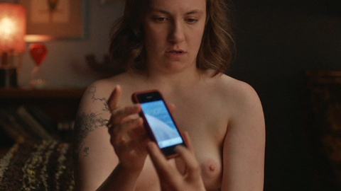 Lena Dunham in Girls (2012-2017) Breasts Breasts In Bed 710344